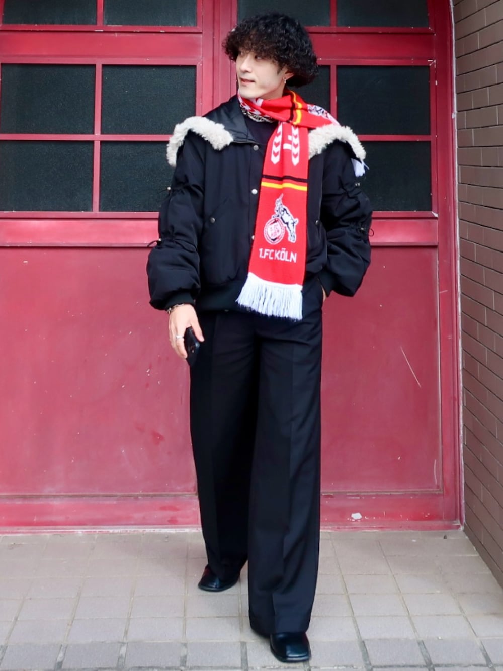 soerte スリーブ変形N-2bフライトジャケット サイズ1 ブラック soerte（ソエルテ）の「Sleeve deformation N-2b flight jacket