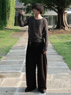 「アイテム（その他トップス）」を使った、じゅんいちさん（メンズ・168cm）の秋コーディネート