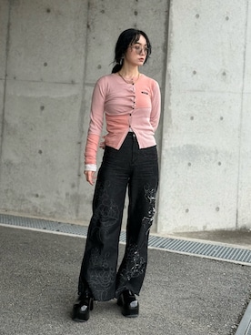 「RANAN（ラナン）のアイテム」を使った、IMOKOさん（レディース・170cm）の冬コーディネート