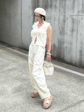 IMOKOさん（レディース・170cm）の夏コーディネート