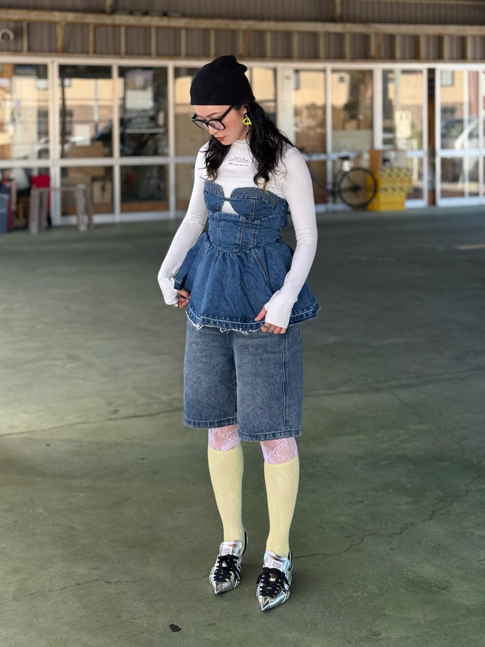 Denim idea style iDea Luce イデアルーチェ ビスチェ ジレ ジェニー