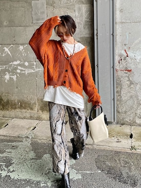 「Coming soon…」｜「アイテム（ハンドバッグ）」を使った、IMOKOさん（レディース・170cm）の秋コーディネート