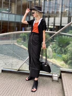 IMOKOさん（レディース・170cm）の夏コーディネート