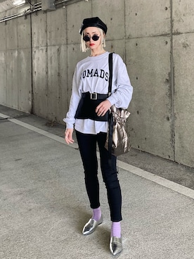 IMOKOさん（レディース・170cm）の春コーディネート