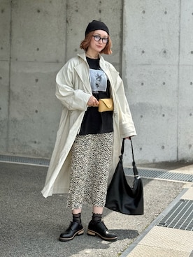 「高身長女子」｜IMOKOさん（レディース・170cm）の春コーディネート