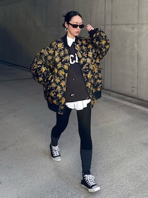 ♡美品♡ ドゥロワー　レースノーカラージャケット　花柄　ネイビー　定価16万 38662594_5_d_215.jpg