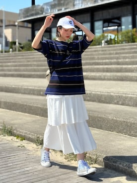 IMOKOさん（レディース・170cm）の夏コーディネート