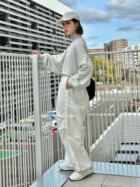 「Java（ジャバ）のアイテム（その他パンツ）」を使った、IMOKOさん（レディース・170cm）の春コーディネート