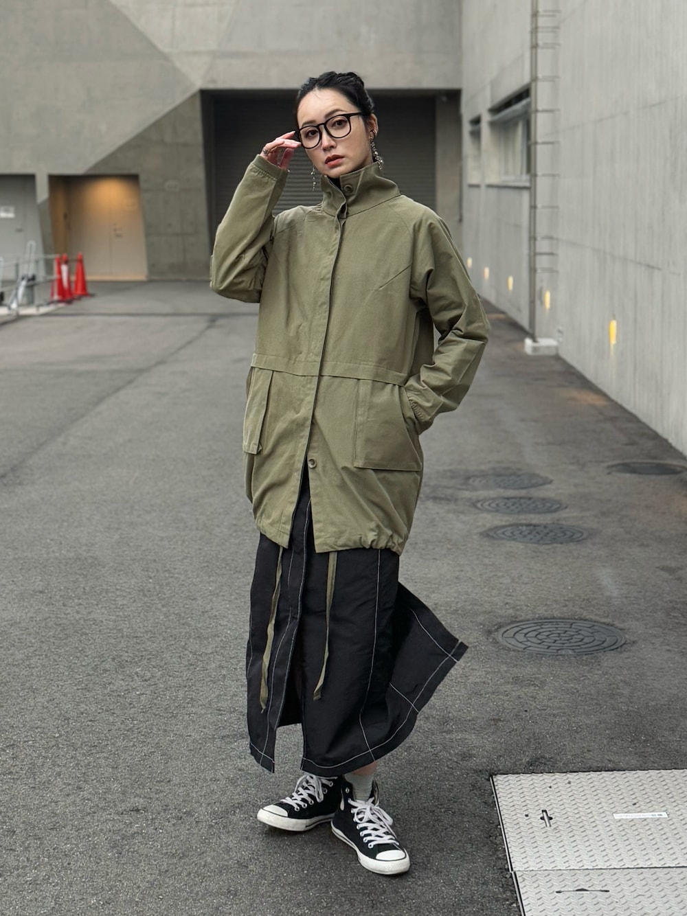 MAISON SPECIAL（メゾンスペシャル）の「Paper Bag Maxi Skirt