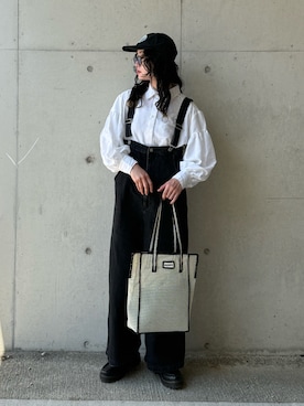 「BONLECILL（ボンルシール）のアイテム」を使った、IMOKOさん（レディース・170cm）の春コーディネート