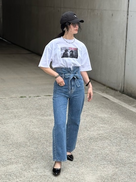 「高身長女子」｜IMOKOさん（レディース・170cm）の春コーディネート