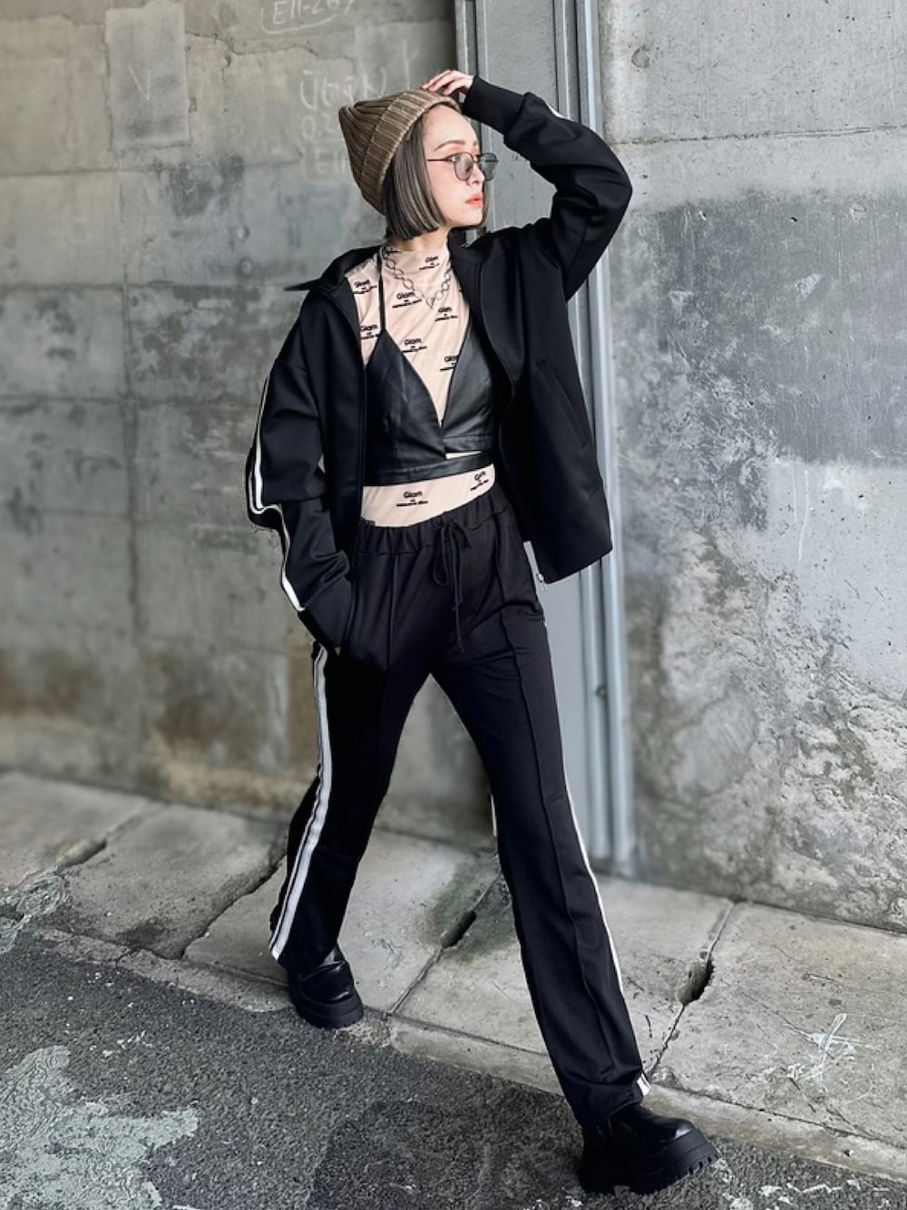 IMOKO｜notch.のジャージを使ったコーディネート - WEAR