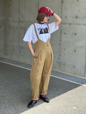 「高身長女子」｜IMOKOさん（レディース・170cm）の春コーディネート