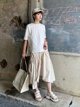 IMOKOさん（レディース・170cm）の夏コーディネート