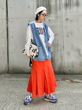 デニムベスト の人気ファッションコーディネート Wear