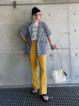 IMOKOさん（レディース・170cm）の夏コーディネート