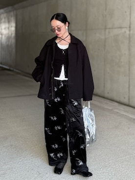 「アイテム（その他アウター）」を使った、IMOKOさん（レディース・170cm）の秋コーディネート