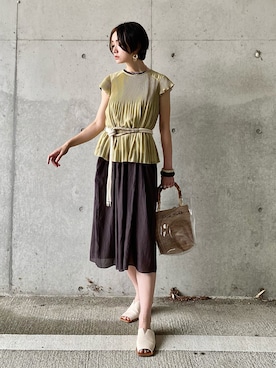 IMOKOさん（レディース・170cm）の夏コーディネート