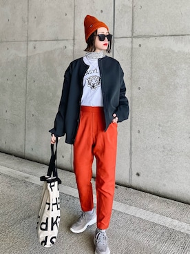 IMOKOさん（レディース・170cm）の冬コーディネート