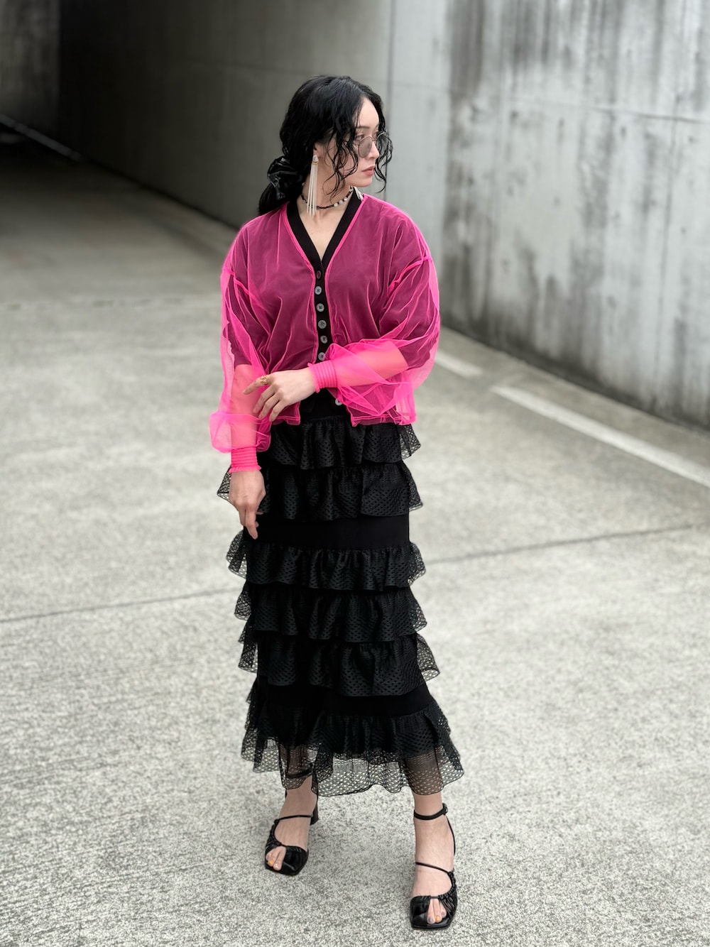 シアーフリルスカートを使った人気ファッションコーディネート - WEAR