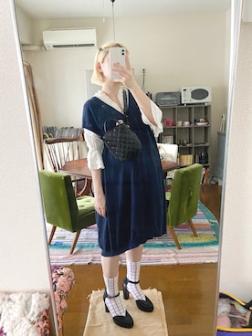 千紘さん（レディース・154cm）の秋コーディネート