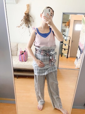 千紘さん（レディース・154cm）の夏コーディネート