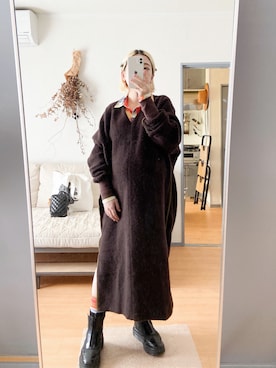 千紘さん（レディース・154cm）の秋コーディネート