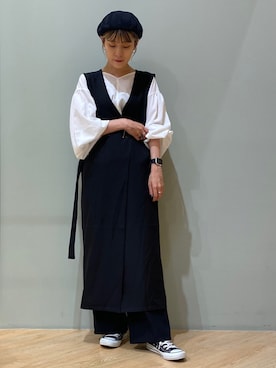 Nanoさん（レディース・158cm）の夏コーディネート
