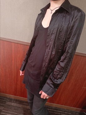 「TORNADO MART（トルネードマート）のアイテム（パンツ）」を使った、不(フブず)　ロノームさん（メンズ・162cm）の秋コーディネート
