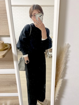 「yield（イールド）のアイテム」を使った、ま あ ささん（レディース・156cm）の冬コーディネート