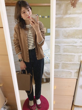 ま あ ささんの（UNIQLO | ユニクロ）を使ったコーディネート