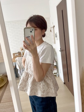 ま あ ささんの（UNIQLO | ユニクロ）を使ったコーディネート