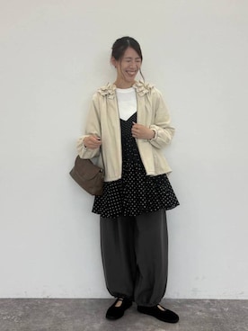 でちさん（レディース・165cm）の秋コーディネート