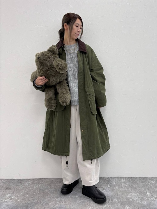 natural by clip》フィッシングロングコート（モッズコート）｜studio