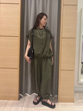 でちさん（レディース・165cm）の夏コーディネート