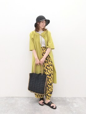 でちさん（レディース・165cm）の夏コーディネート