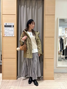 でちさん（レディース・165cm）の冬コーディネート