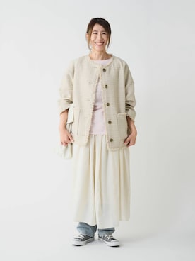 でちさん（レディース・165cm）の冬コーディネート