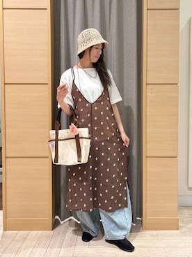 でちさん（レディース・165cm）の夏コーディネート