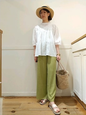 でちさん（レディース・163cm）の夏コーディネート