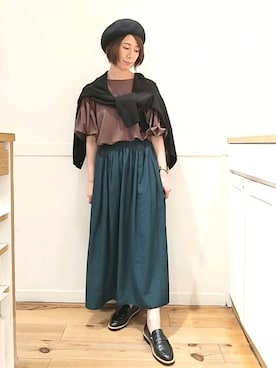 でちさん（レディース・163cm）の秋コーディネート