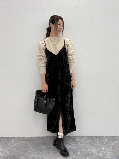 フェイクファーニットアームウォーマー（アームカバー）｜studio CLIP