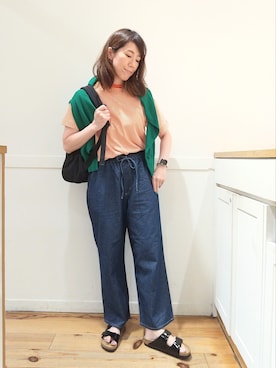 でちさん（レディース・165cm）の夏コーディネート