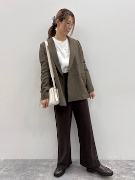 でちさん（レディース・165cm）の秋コーディネート