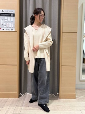 「アイテム（アクセサリー、その他）」を使った、でちさん（レディース・165cm）の冬コーディネート