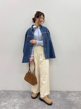 でちさん（レディース・165cm）の冬コーディネート