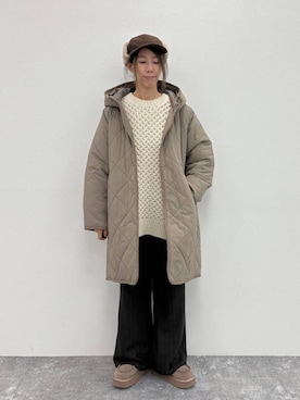 でちさん（レディース・165cm）の冬コーディネート