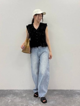 でちさん（レディース・165cm）の夏コーディネート