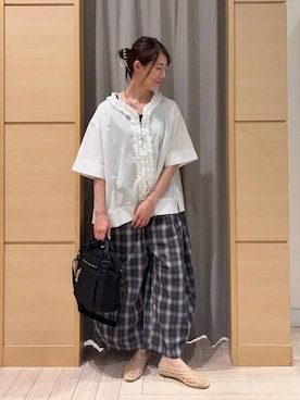 でちさん（レディース・165cm）の夏コーディネート