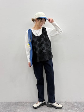 でちさん（レディース・165cm）の春コーディネート